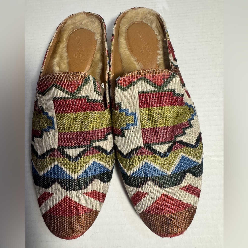 Universal Thread Multicolor Patterned Mules 11 - image 6